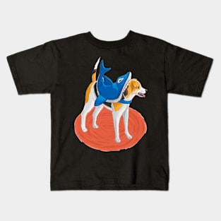 Shark Beagle Kids T-Shirt